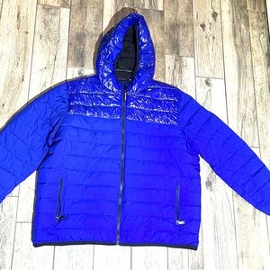 Calvin Klein blue men’s puff jacket xxl